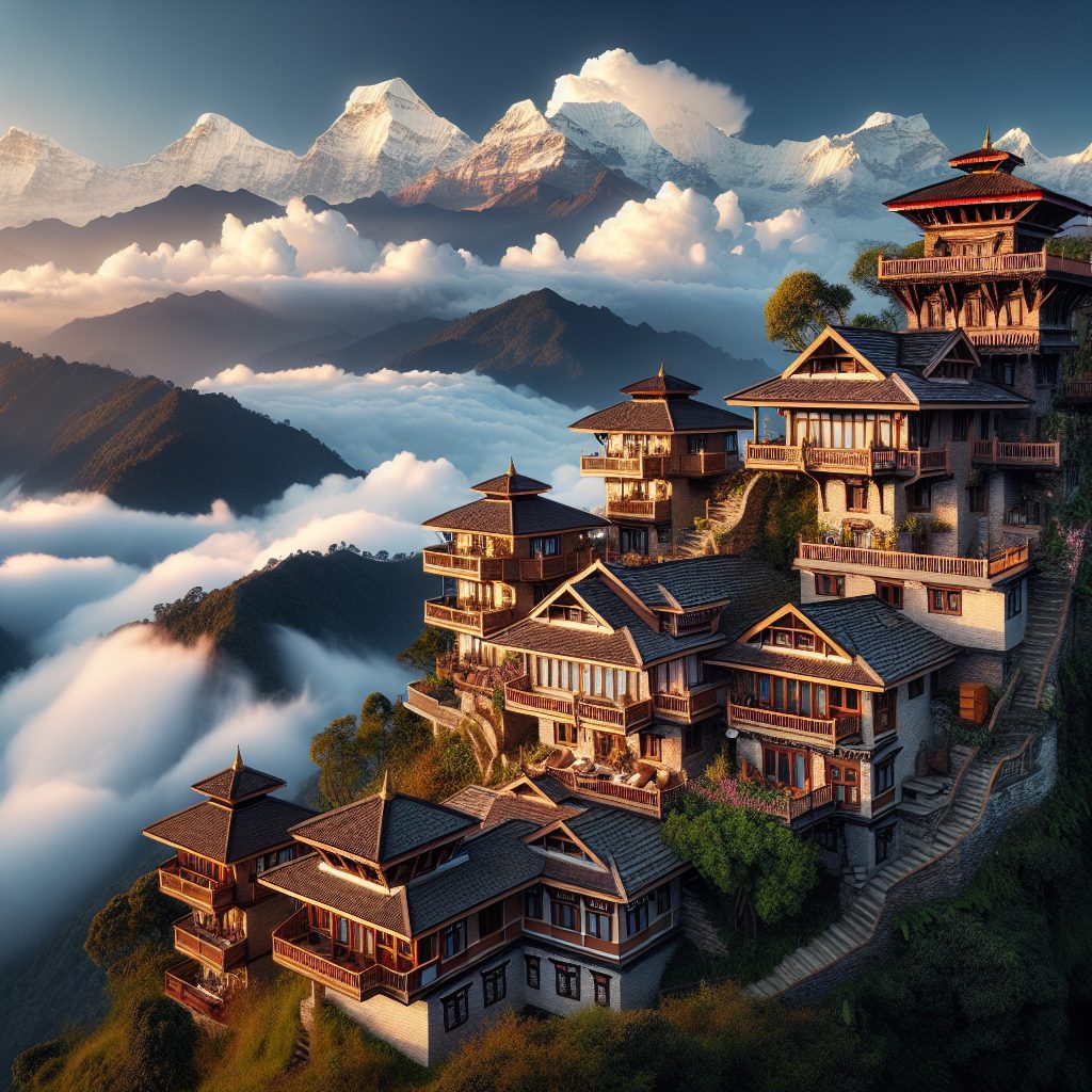 Nepal Ridge Villas Above Cloud Covered Valleys