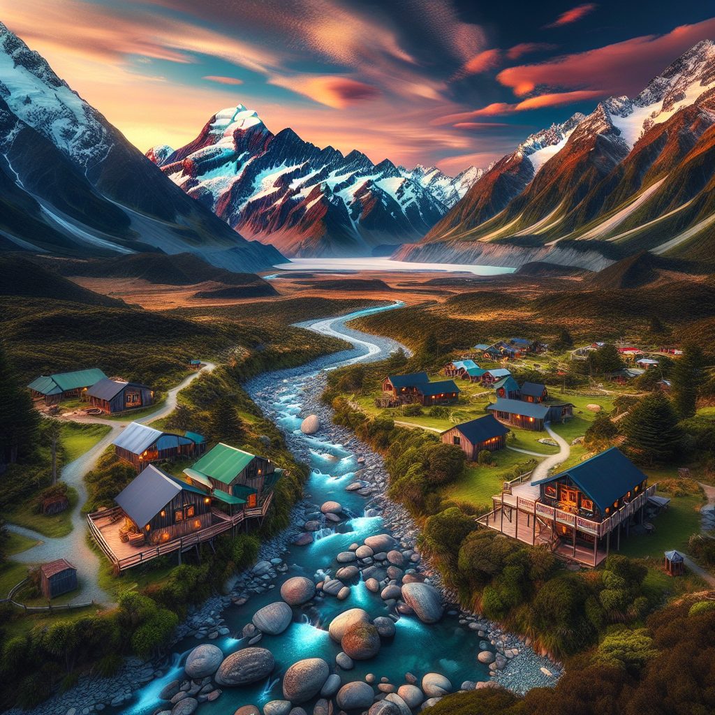New Zealand Alpine Retreats with Scenic Beauty
