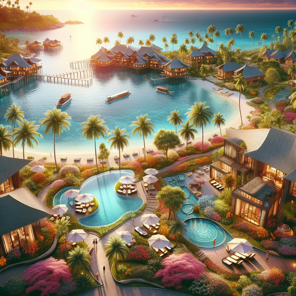 Palmcrest Resorts With lush beauty and executive island ease