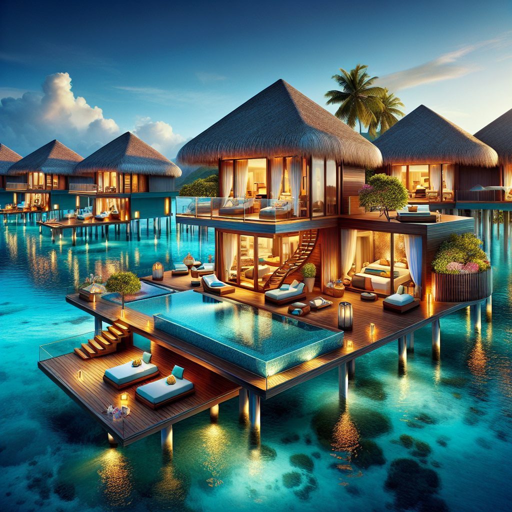 Prestige Resorts With Overwater Glamour and Elegant Wellness Living