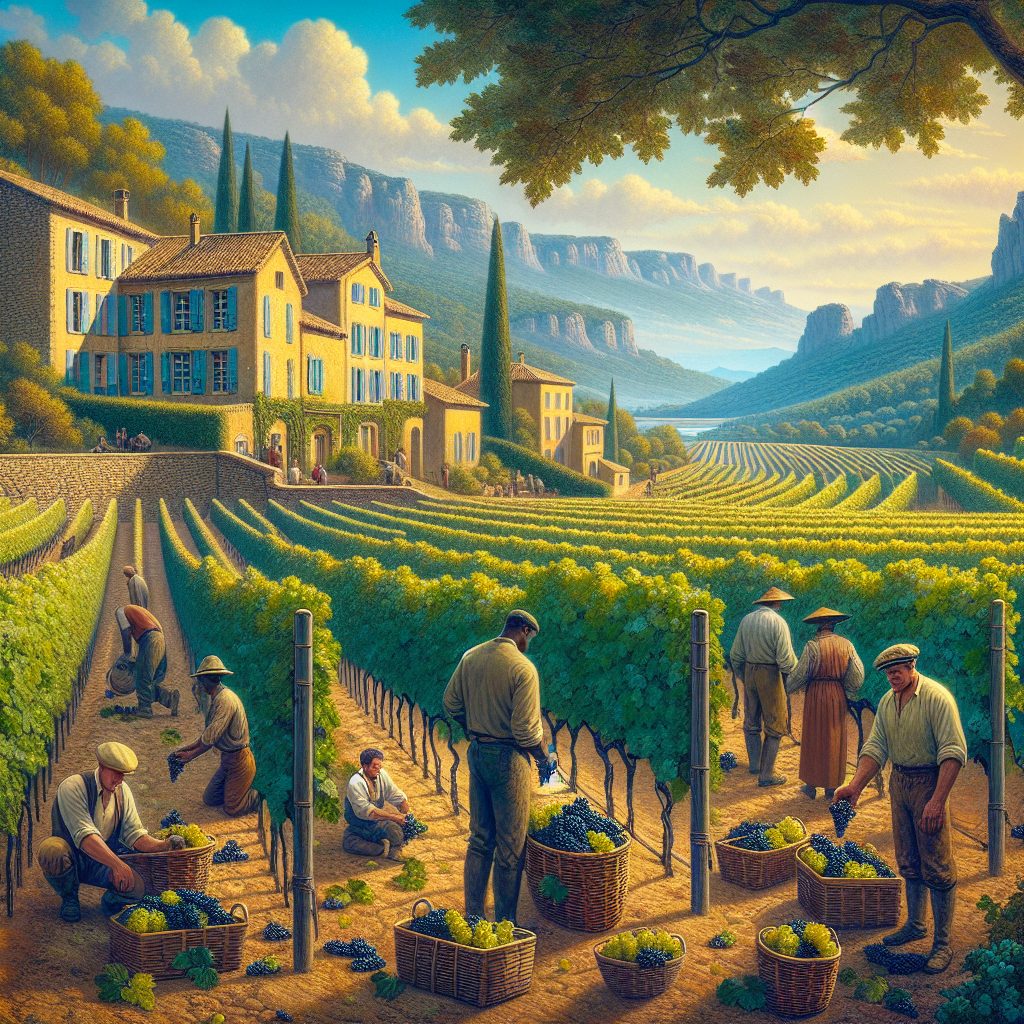 Provence Vineyard Villas with Seasonal Harvest Experience