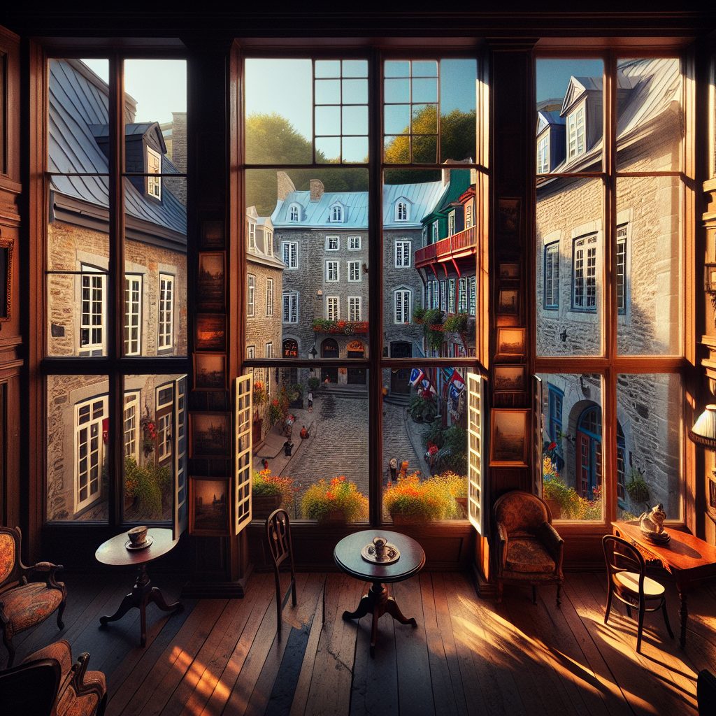 Quebec Old City Rooms with Cobblestone Views