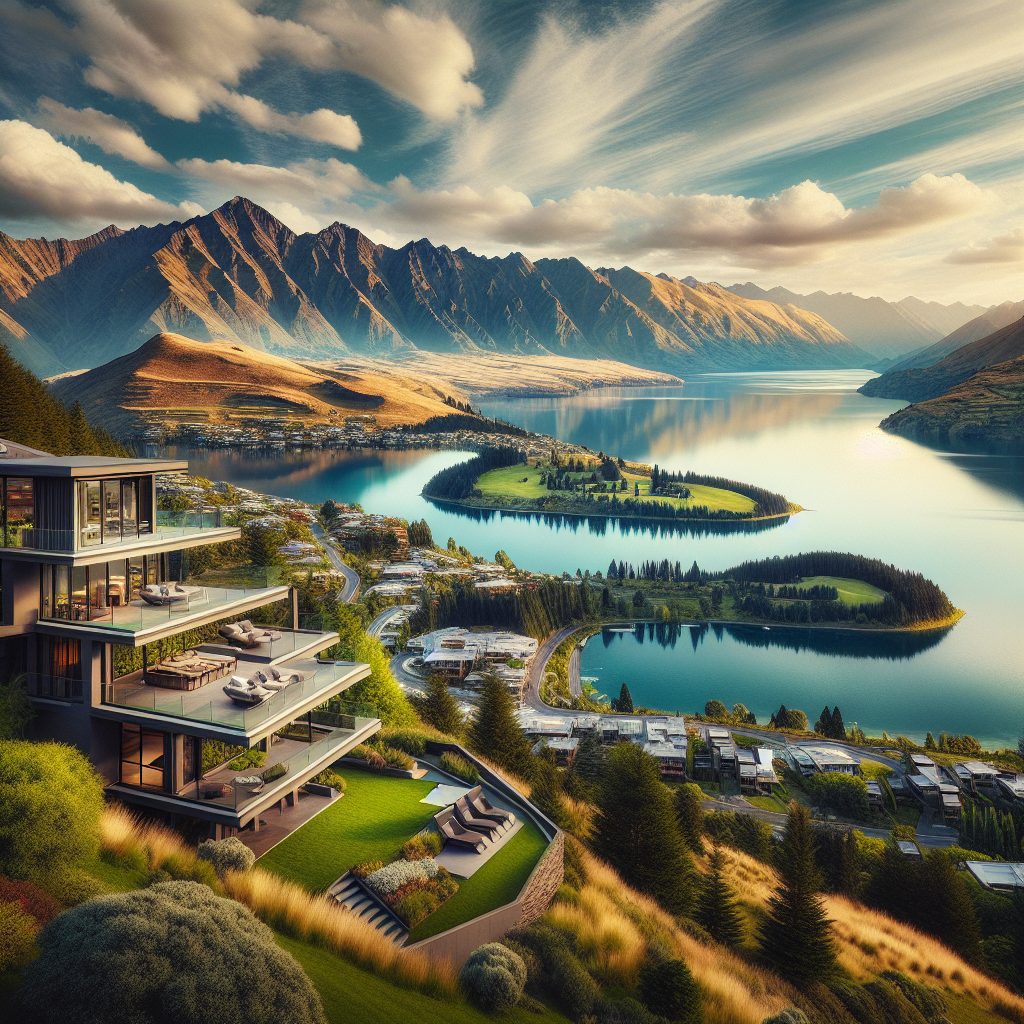 Queenstown Ridge Villas with Elevated Lake Perspectives