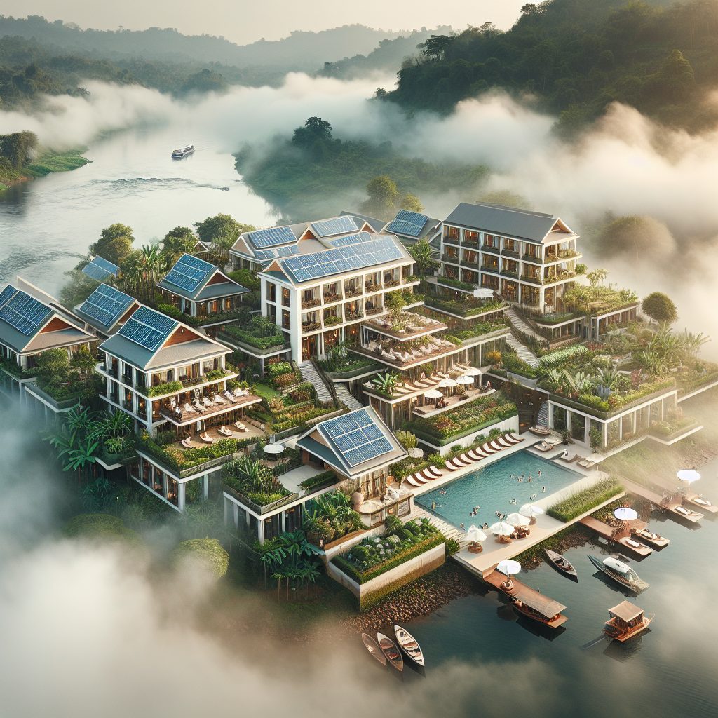 Rivermist Resorts With wellness grace and affluent relaxation mood