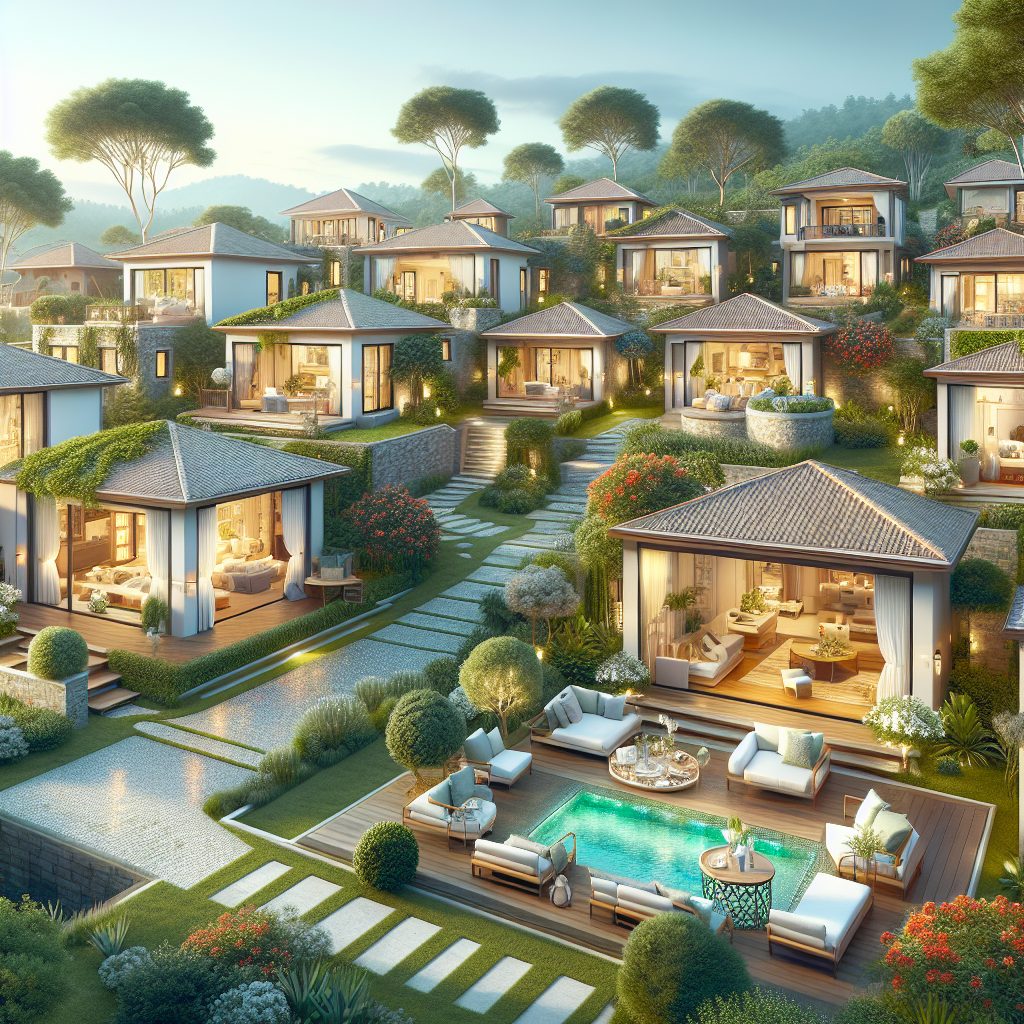 Scenic Villas With Spacious Rooms and Exclusive Comfort