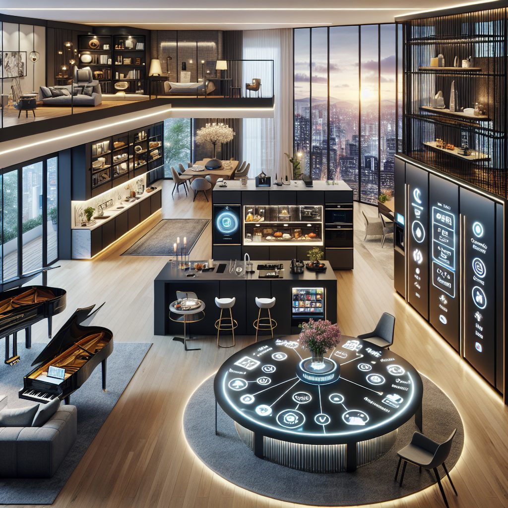 Seoul Digital Rooms with Smart Automation Features