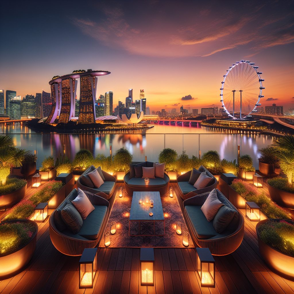 Singapore Rooftop Stays with Marina Skyline Glow