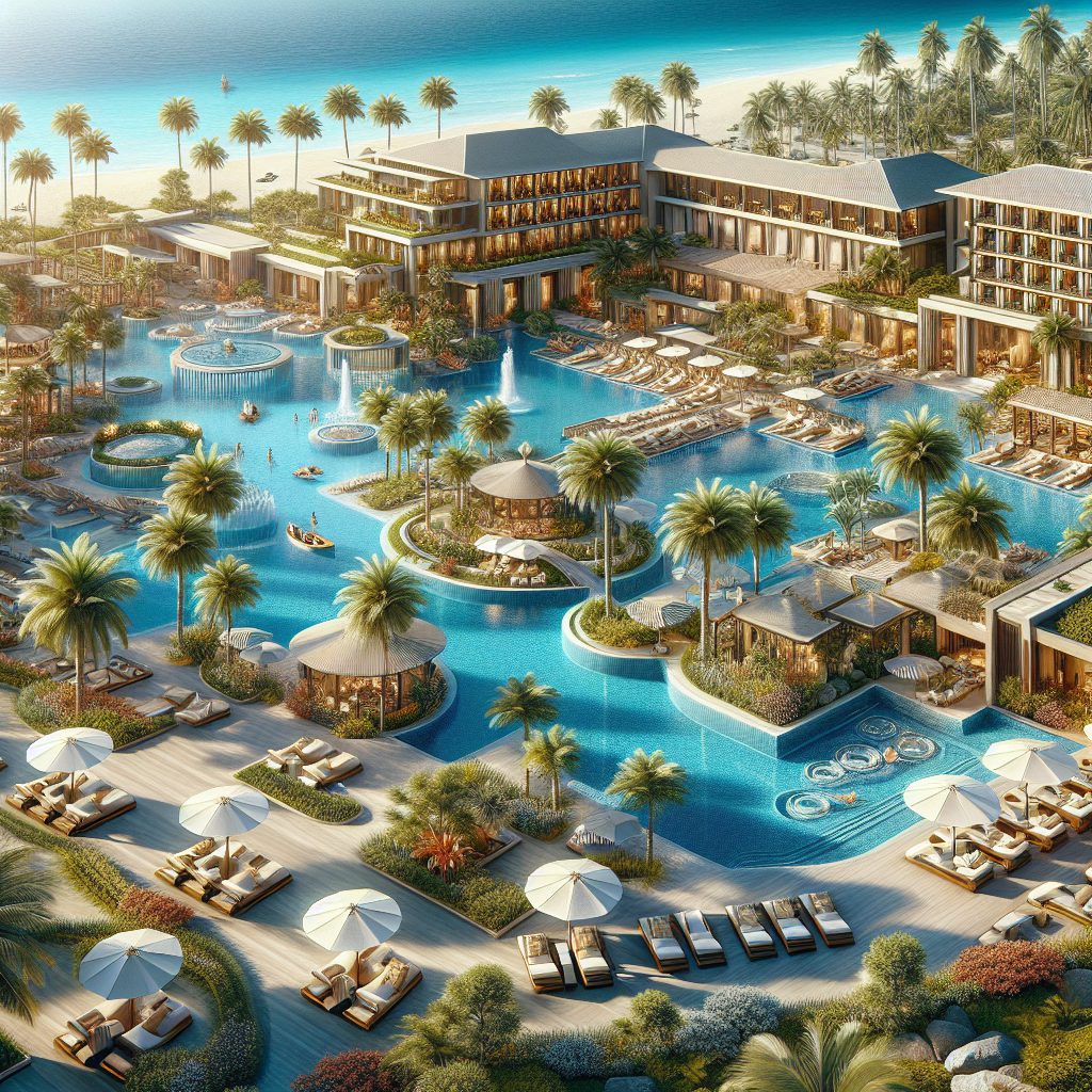 Splendor Resorts With signature pools and refined coastal indulgence