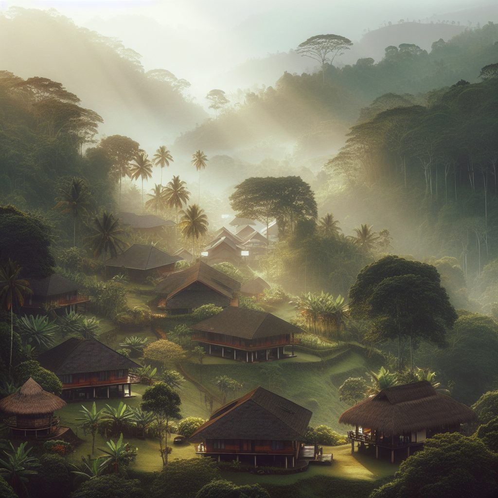 Sri Lanka Rainforest Villas Surrounded by Misty Hills