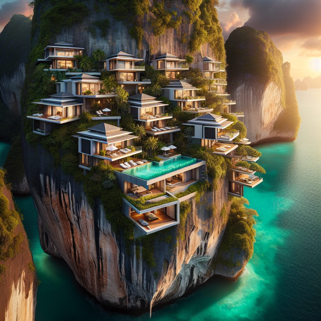 Stunning Cliff Villas for a Dramatic Luxury Getaway