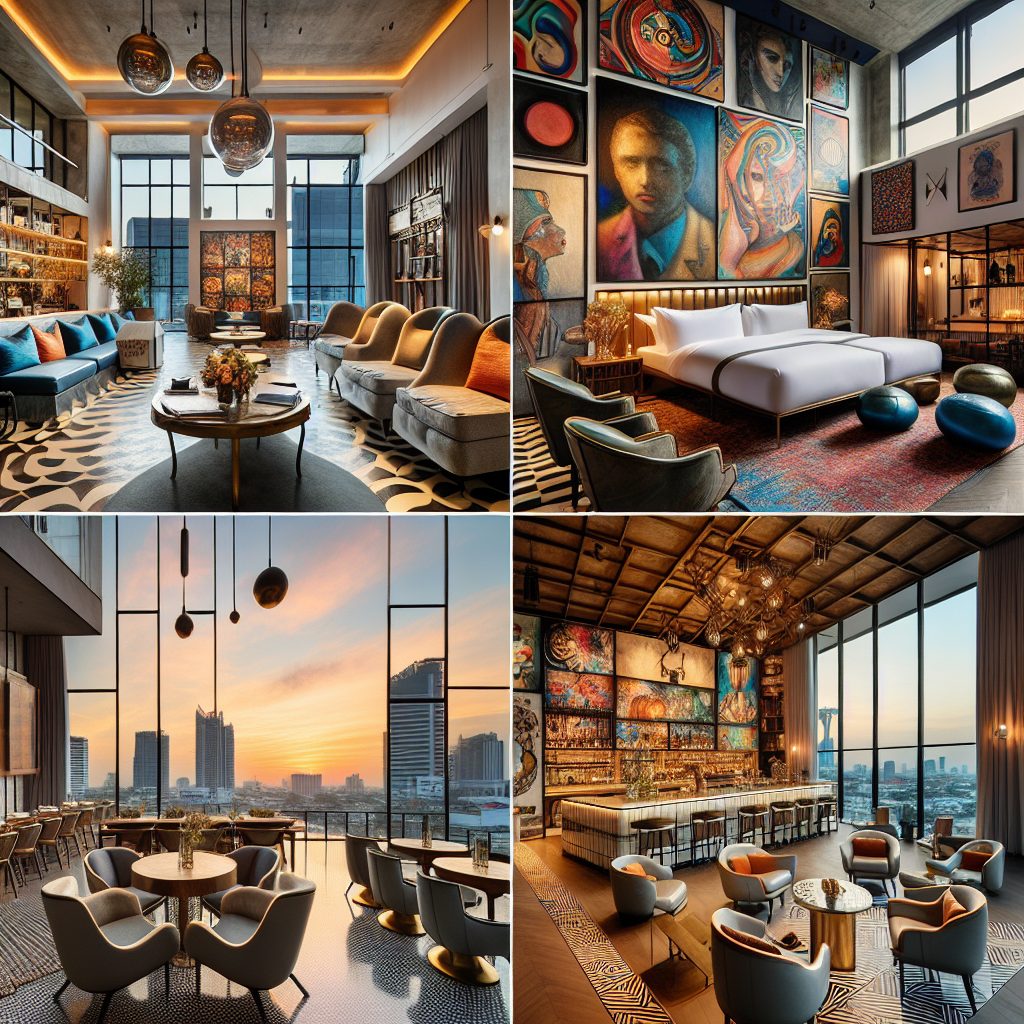 Stylish Hotels With Artful Interiors and Boutique Atmosphere