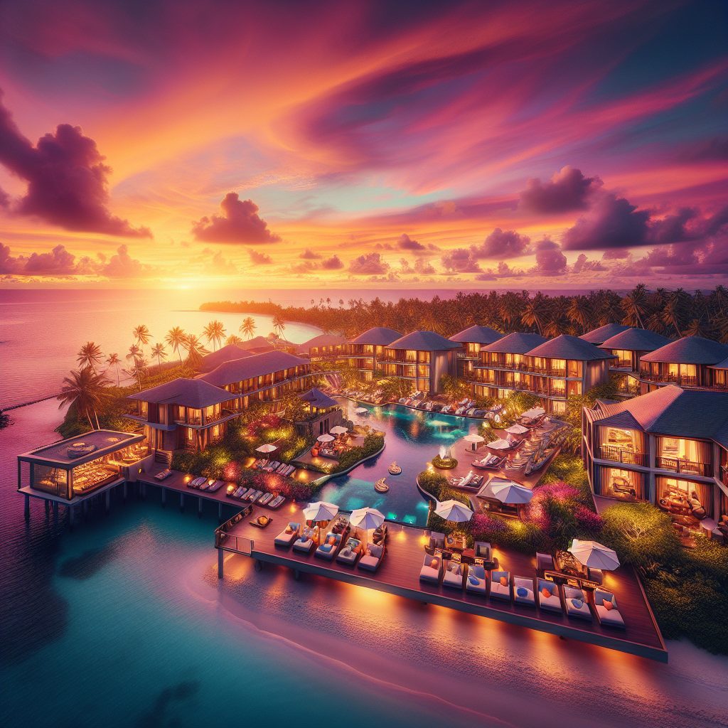 Sunset Resorts With fine cuisine and high-end ocean comfort