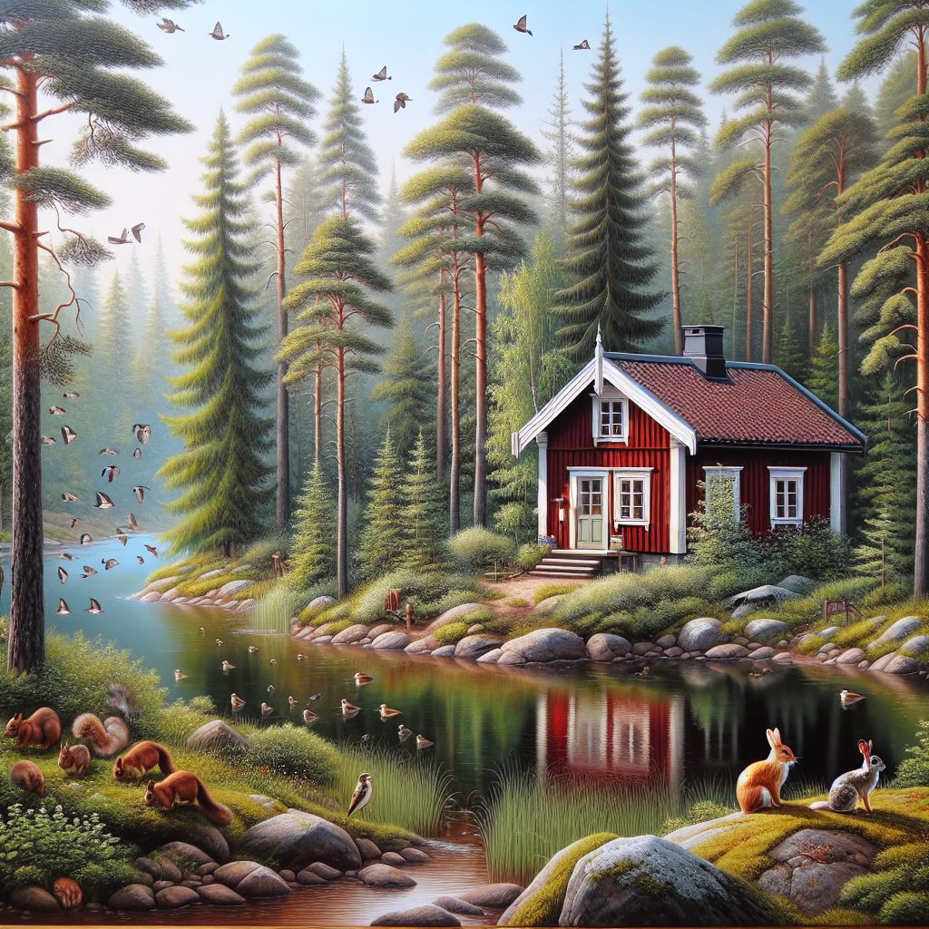 Sweden Woodland Retreats in Quiet Nature