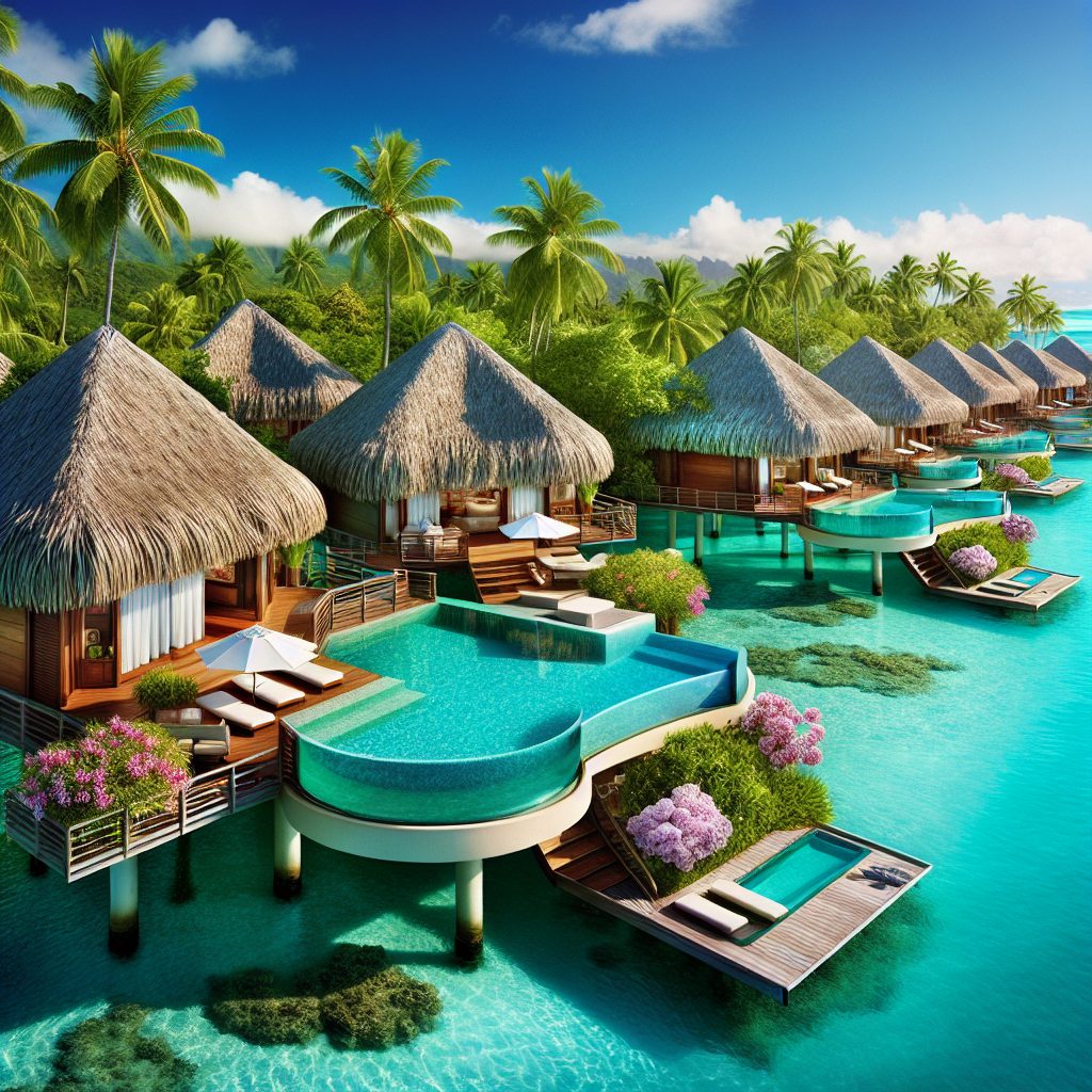 Tahiti Lagoon Edge Villas with Infinity Horizon Pools