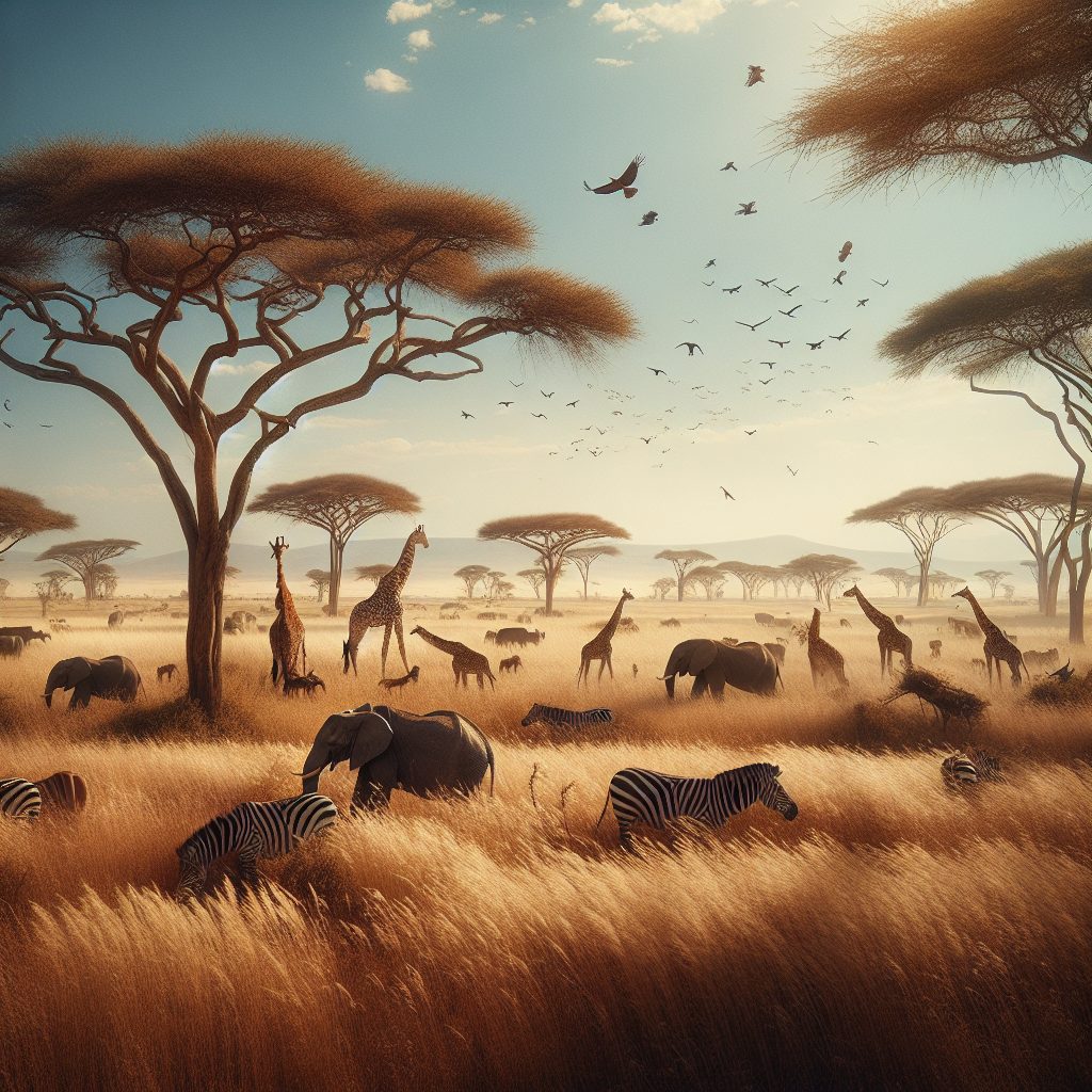 Tanzania Savannah Sanctuaries with Wildlife View
