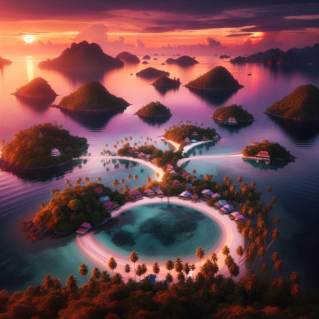 Thailand Island Sanctuaries with Palm Fringed Shores
