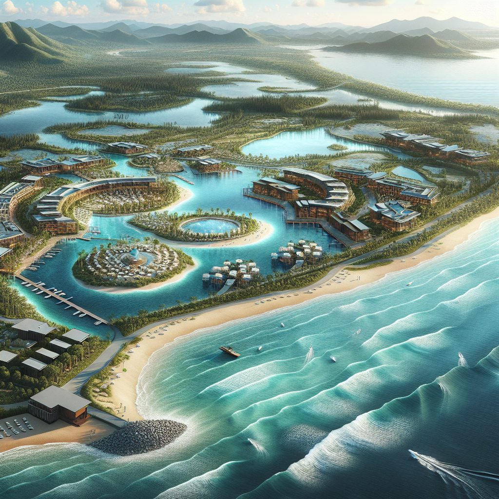 Tidal Resorts With scenic renewal and executive shoreline calm