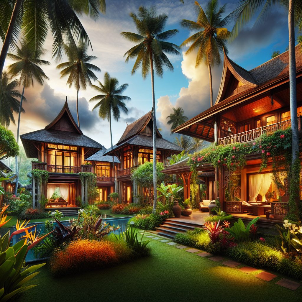 Timeless Tropical Villas With Beautiful Private Courtyards