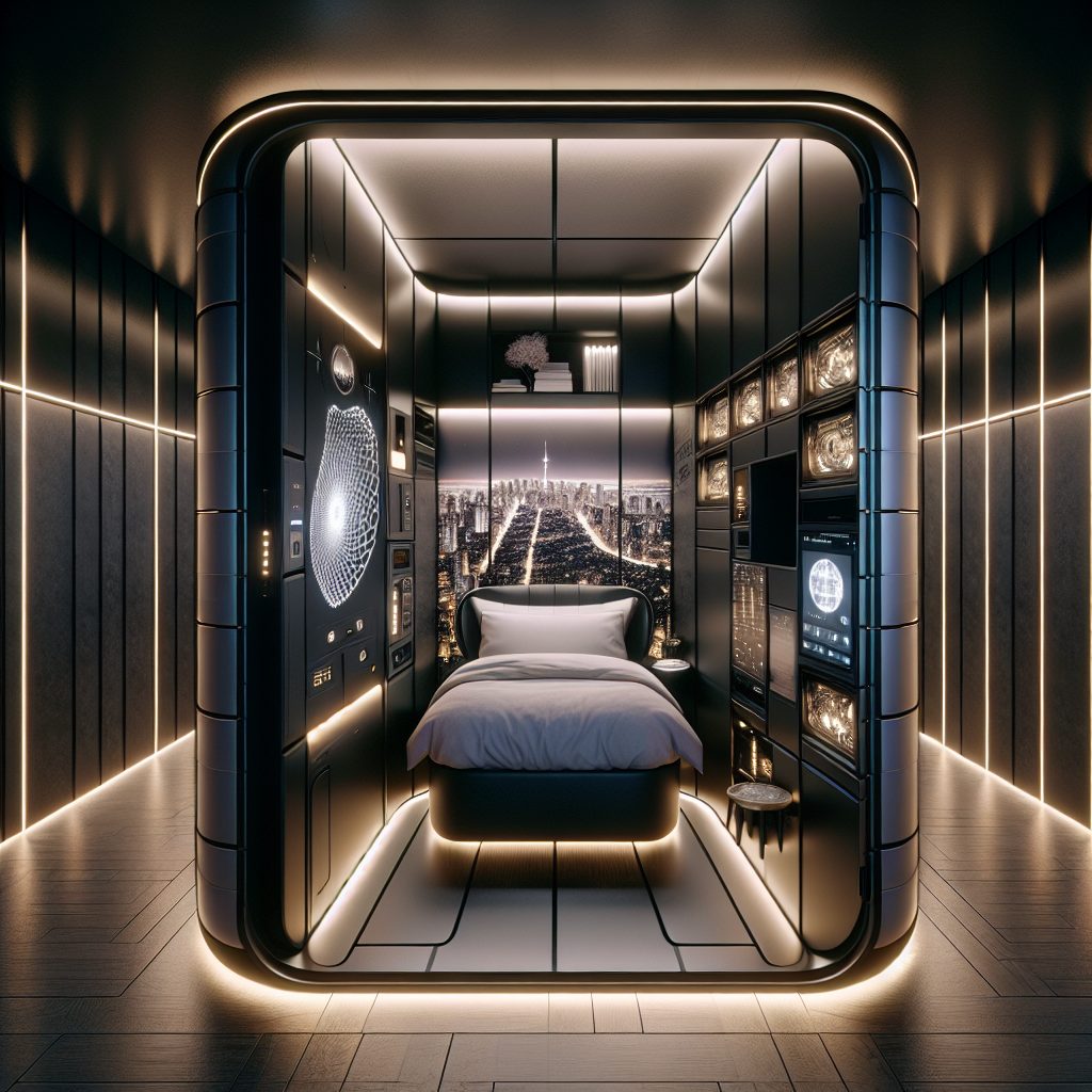 Tokyo Capsule Luxury Rooms with Futuristic Touch