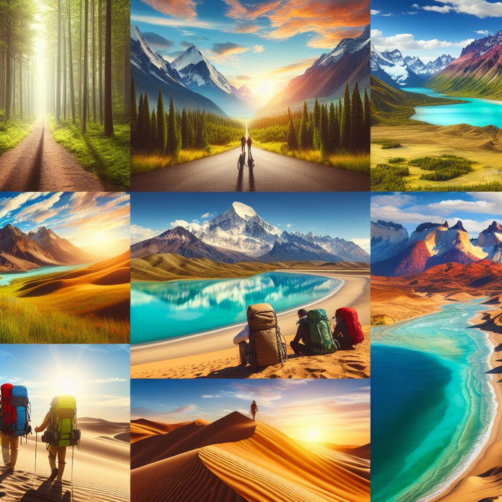 Traveling Across Destinations known for outdoor exploration