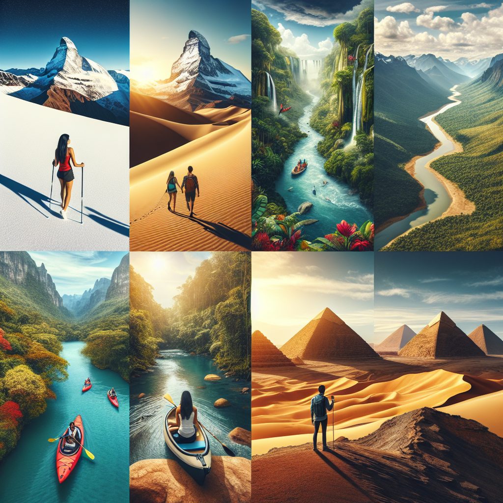 Traveling Across Regions Known for Iconic Views