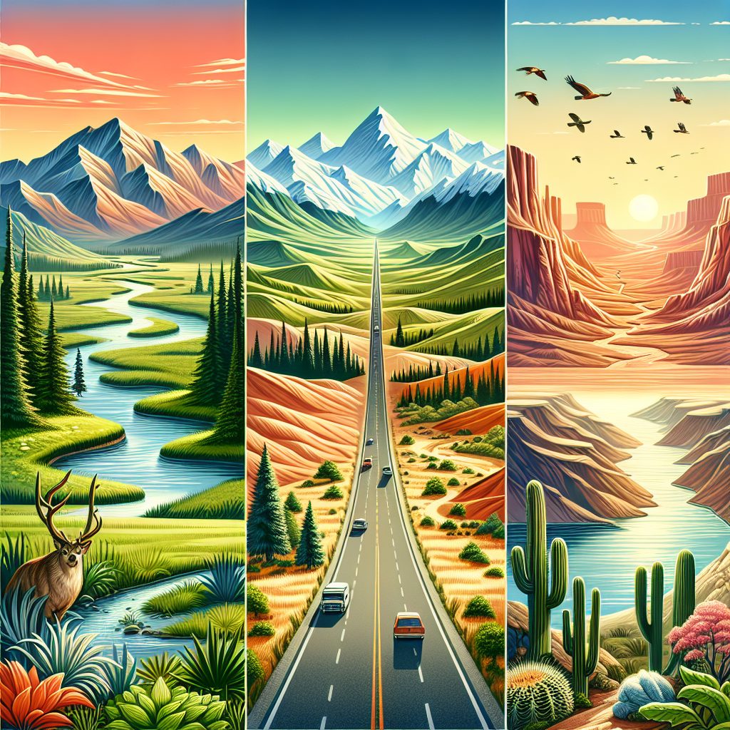 Traveling Across Regions Known for Scenic Drives