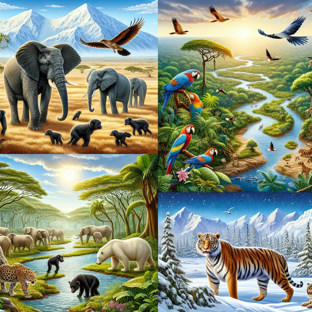 Traveling Across Regions Known for Wildlife