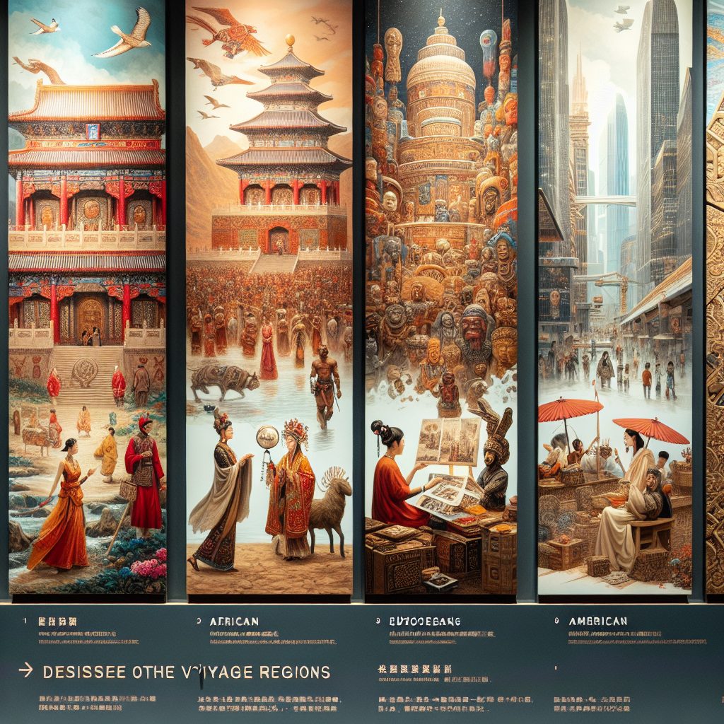 Traveling Across Regions Rich in Artistic Heritage