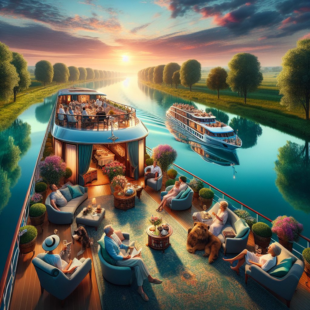 Traveling Across River Cruises with Relaxing Views and Comfort