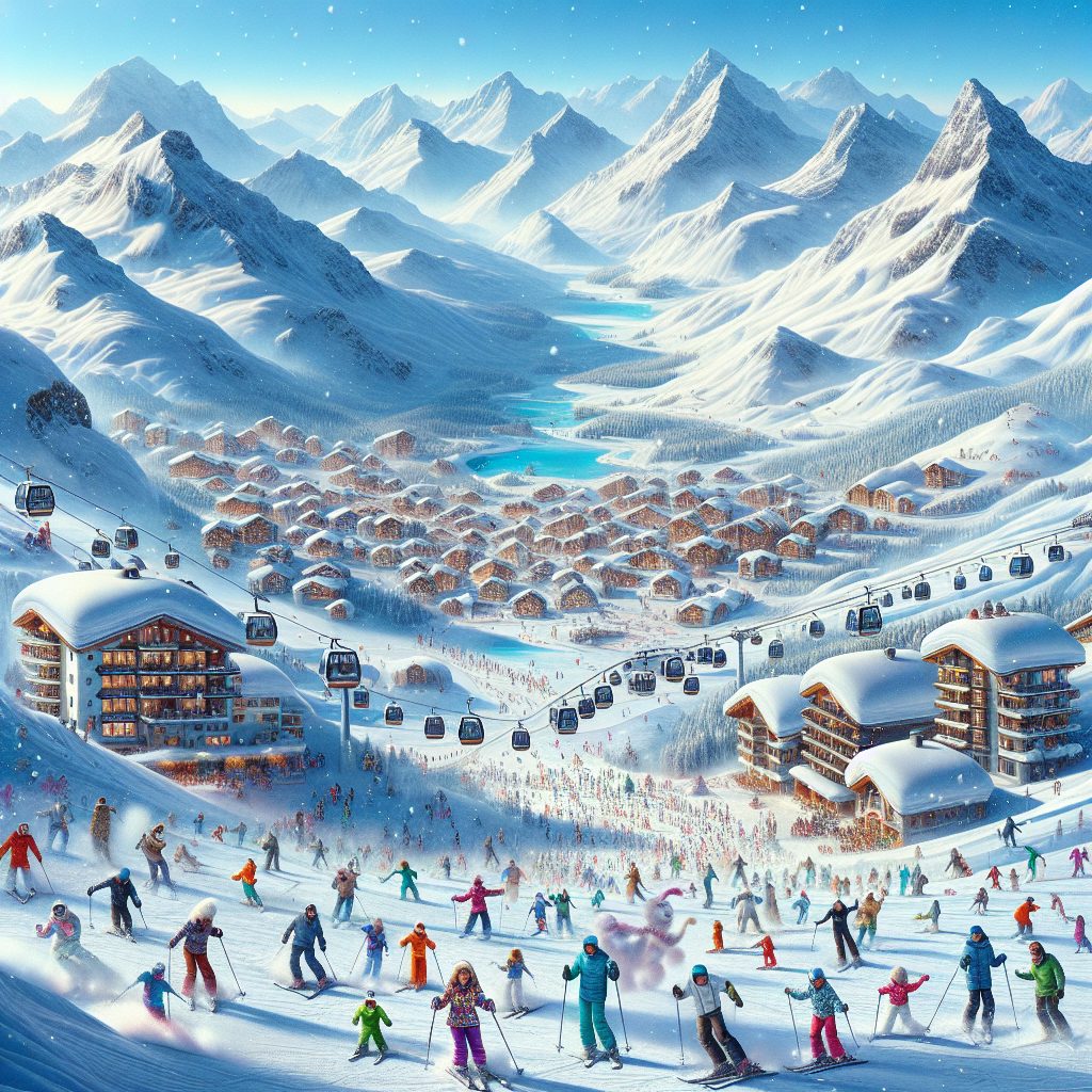 Traveling Across Snow Mountains with Winter Activities and Ski Resorts
