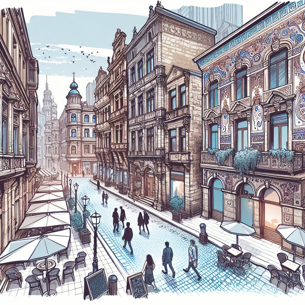 Traveling Through Historic Cities with Ancient Architecture and Modern Culture