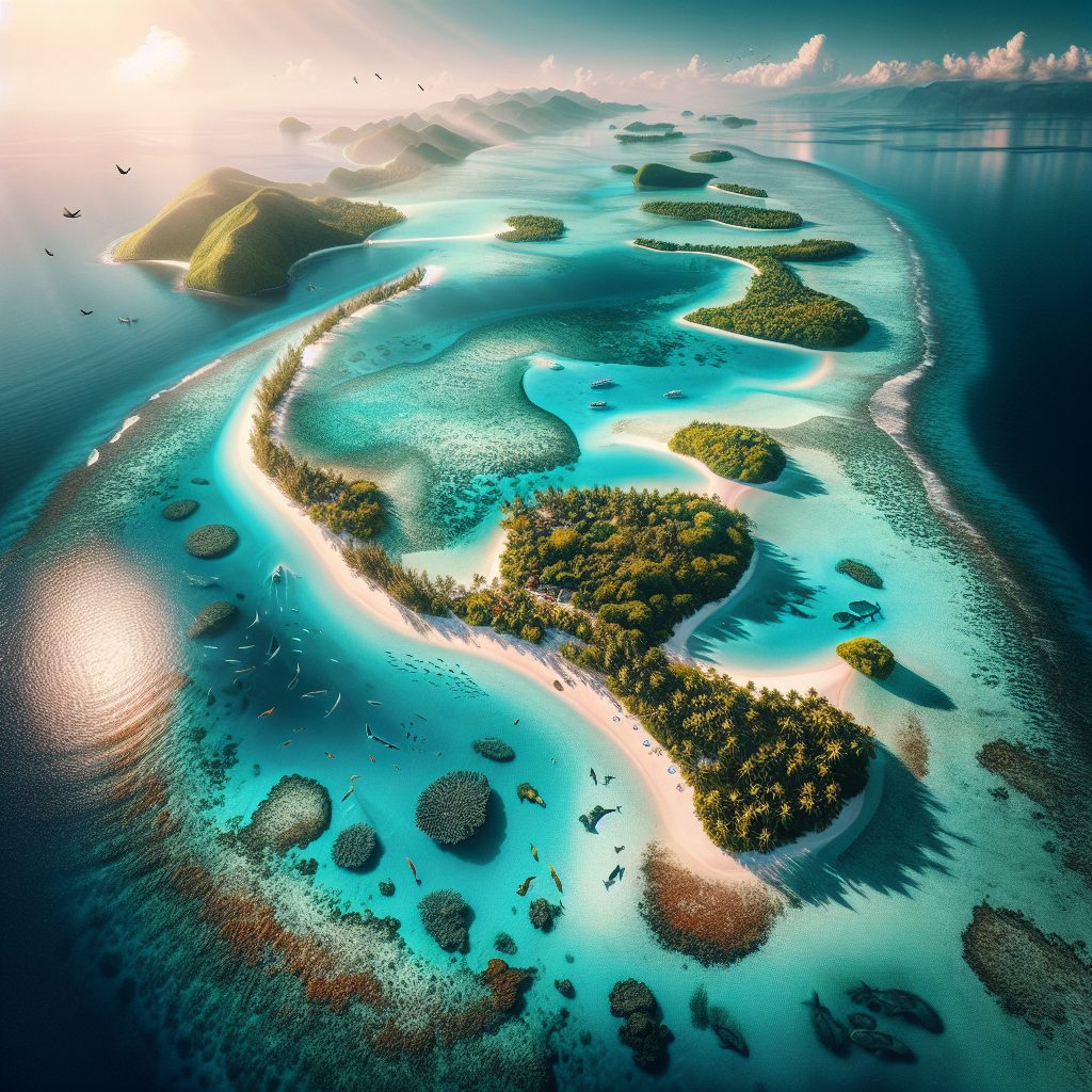 Traveling Through Islands Known for Marine Life