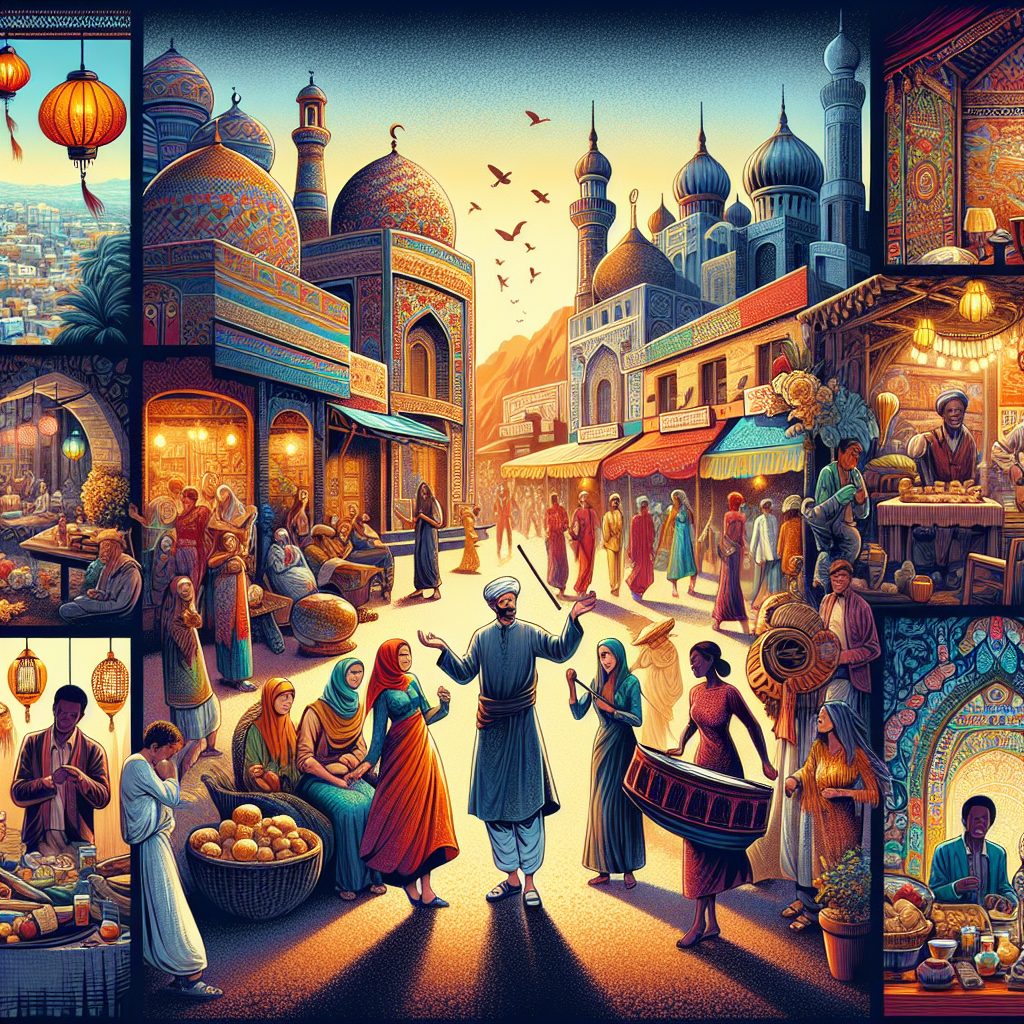 Traveling Through Regions Rich in Local Traditions