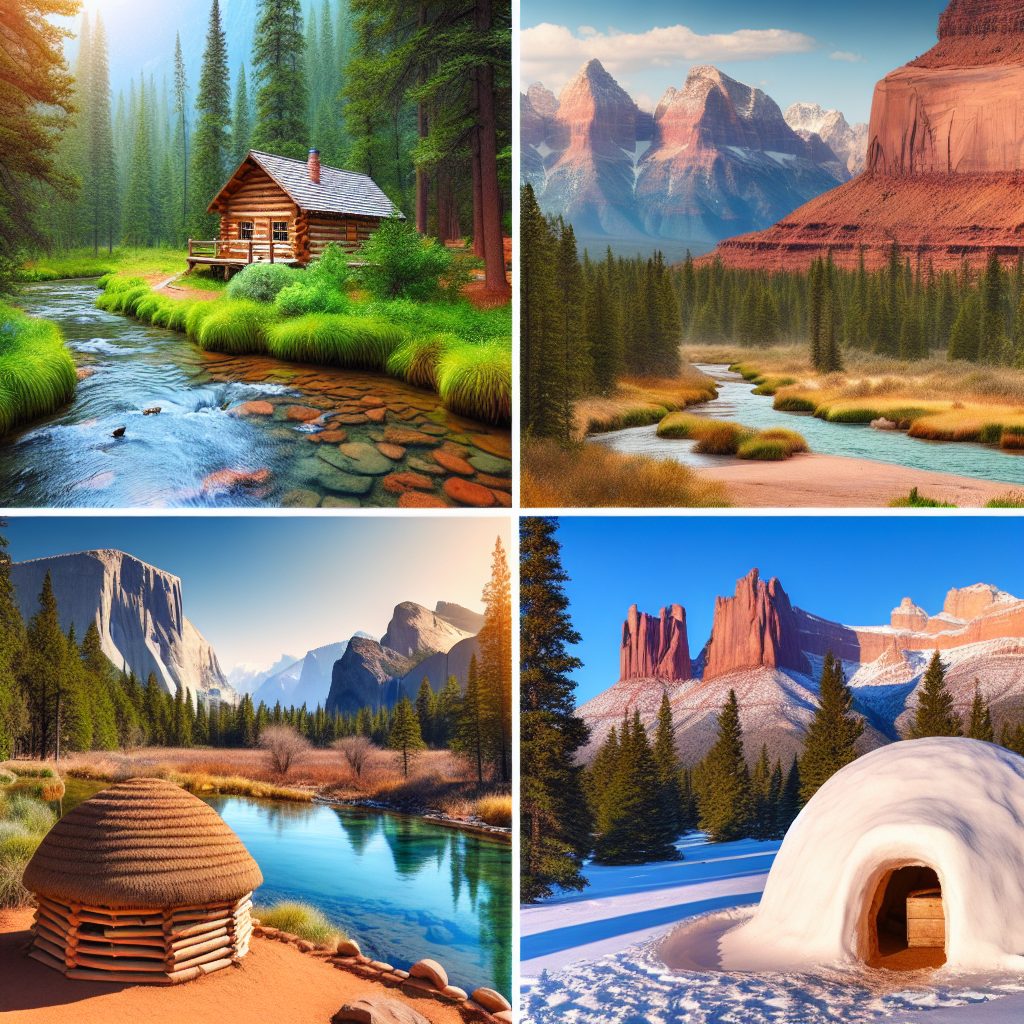 USA Nature Escapes Near National Parks