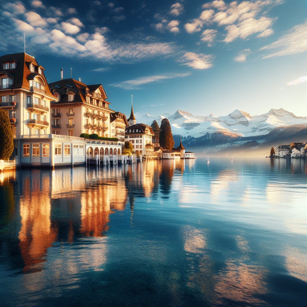Zurich Lakefront Suites with Alpine Reflection